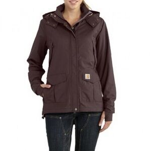 Carhartt Women's Storm Defender Shoreline Jacket Blackberry XL